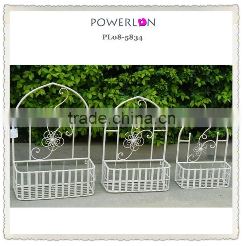 Powerlon Garden Antirust Wall Flower Holder PL08-5626