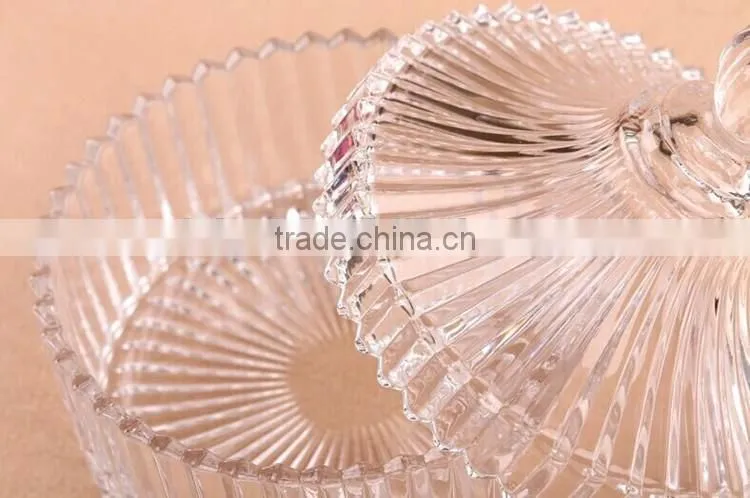 Wholesale glass wedding sugar box