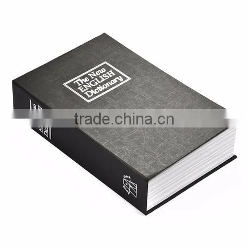 Factory Wholesale Dictionary Metal Secrect Book Hidden Money Safe Box