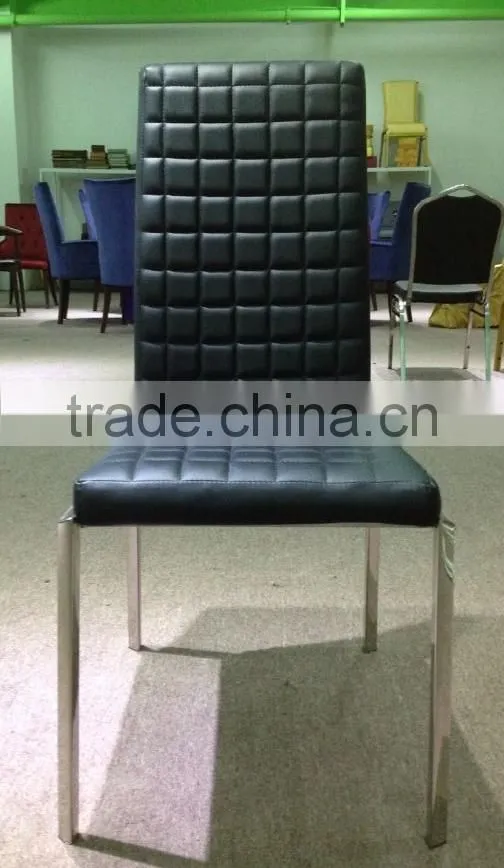 modern italian pu leather banquet chair