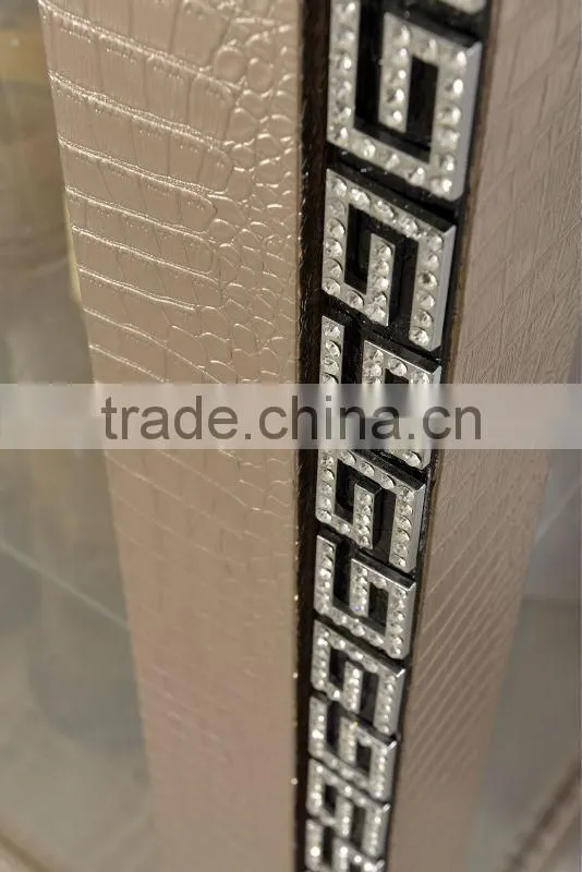 379 2014 hot sale fashion style wall tall glass modern wine cabinet
