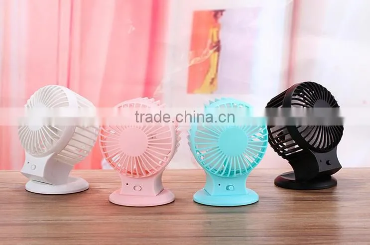 promotional table office desk mini USB chargeable fan