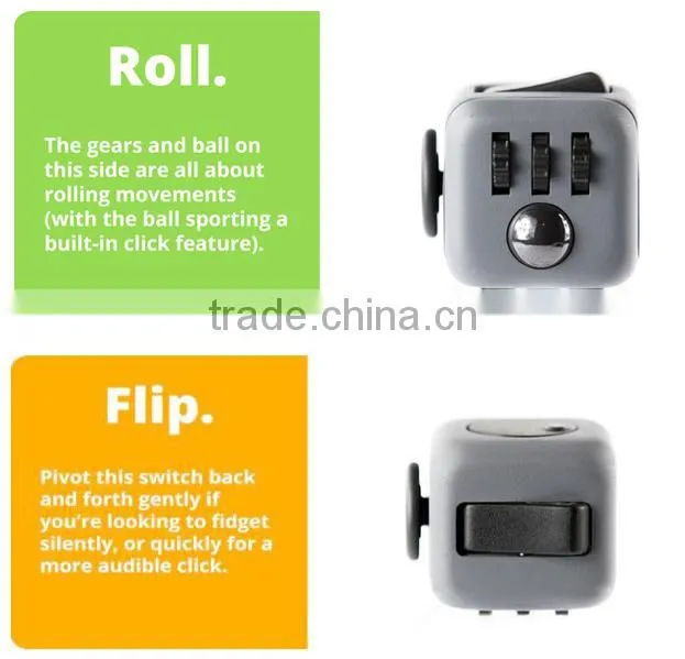Cheaper Decompression Cube Smooth Button Desk Toy Kids $ adult for Killing Time Relieves Stress Fidget Cube