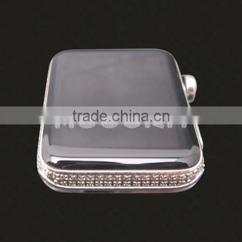 2015 new Gold diamond housing for apple watch,for apple watch diamond housing