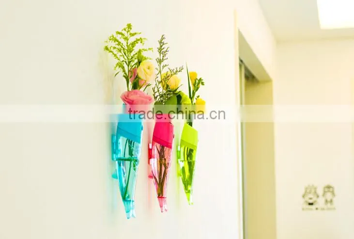 Hanging Removable Fished Shaped Plastic Vase