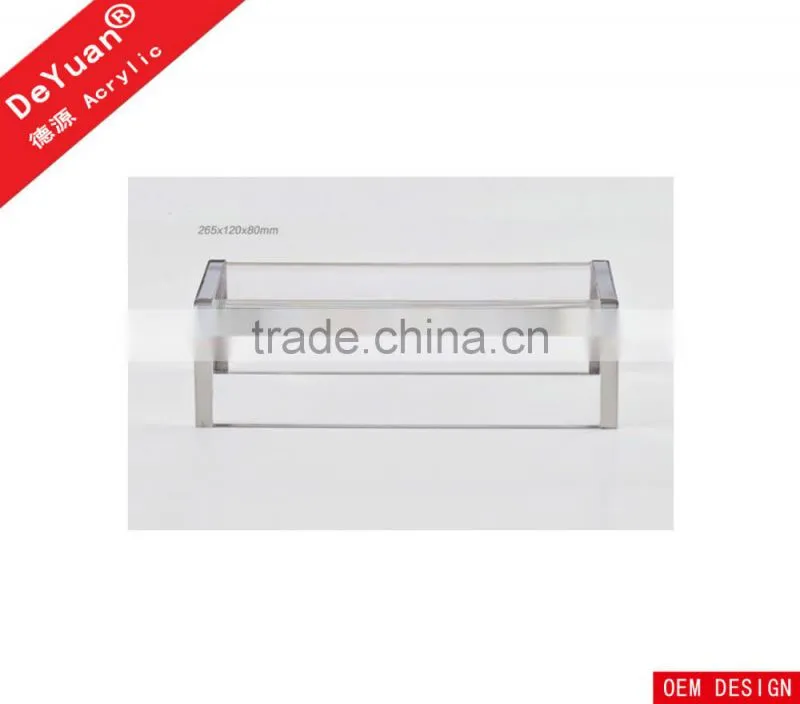 Elegant Transparent Acrylic Shoes Display Stand