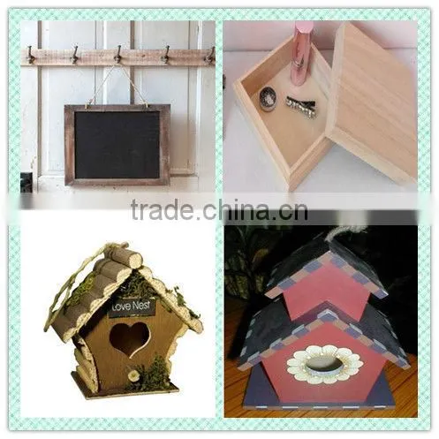 wooden painted house crafts cute wedding gift