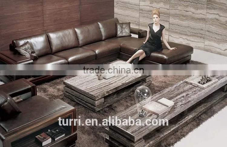 Classic White Gloss Travertine TV Stand For Living Room