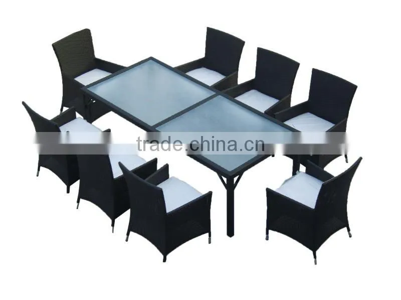 outdoor rattan furniture or garden wicker dining set, outdoor bar set, patio bar set
