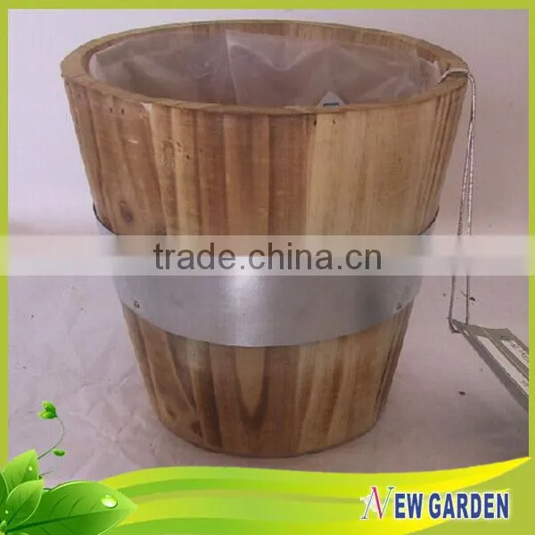 Different Shape Handicraft Wooden Large Decorative Floor Vases