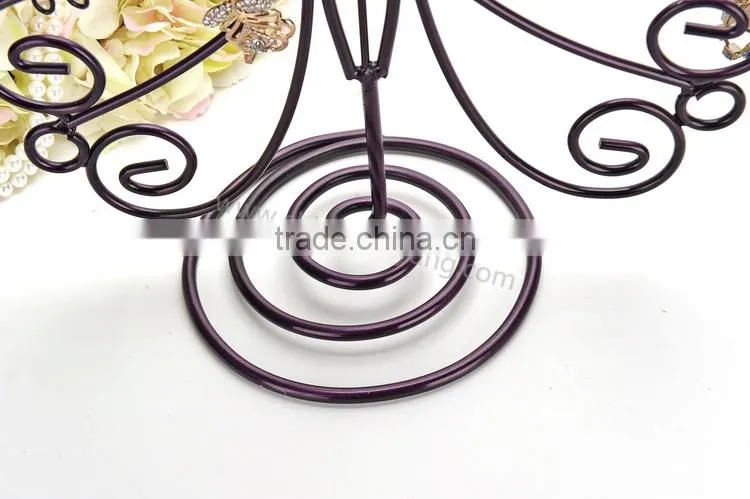 Delicate Metal Butterfly Shape Earring Wire Jewelry Display
