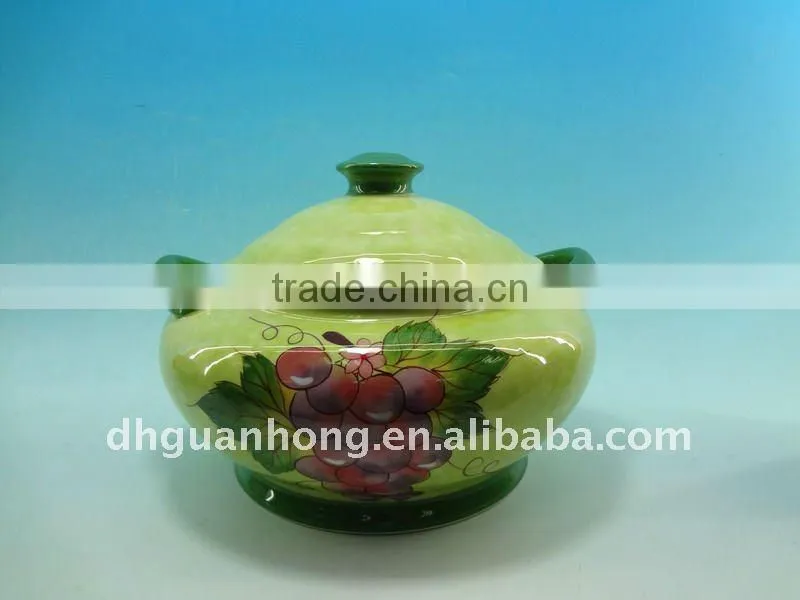 Good quality ceramic soup set