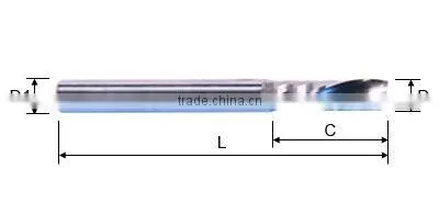 solid carbide downcut router bits,cnc router bits,end mill cutter