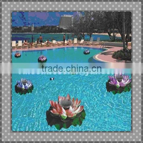 solar waterlily string light