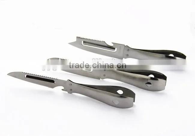 Pocket knife multi tool for travel,Stainless steel Multifunction knife PD-069
