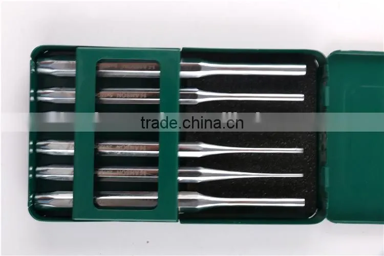 6 Pcs Golded Punch & Chisel Sets