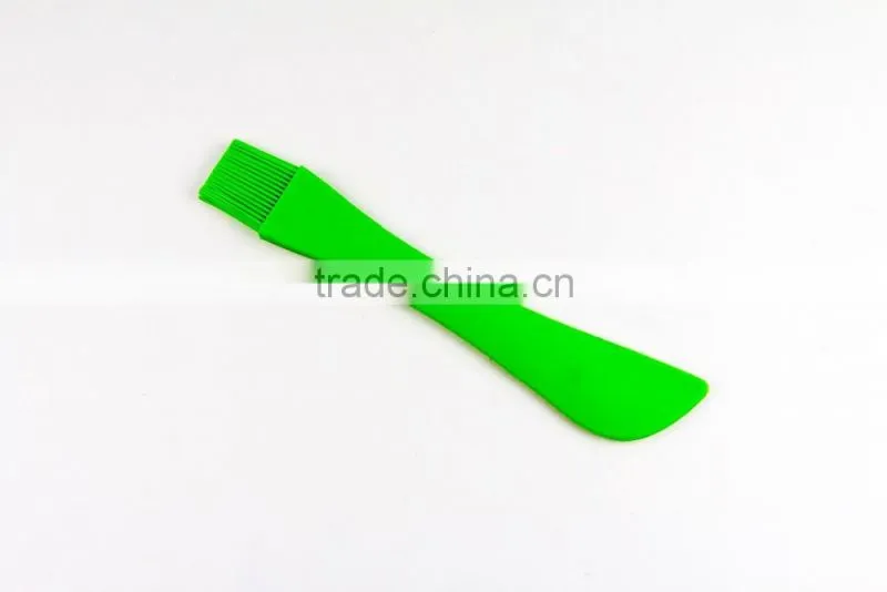 12090 2 in 1 Silicone Brush spatular / Pastry Brush / Silicone Baking Brush