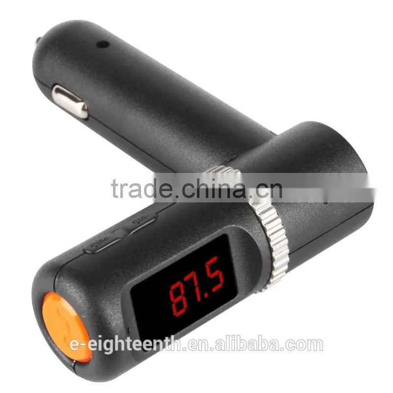 2016 hot Wireless Bluetooth/USB/Mic Car MP3 player FM Transmitter
