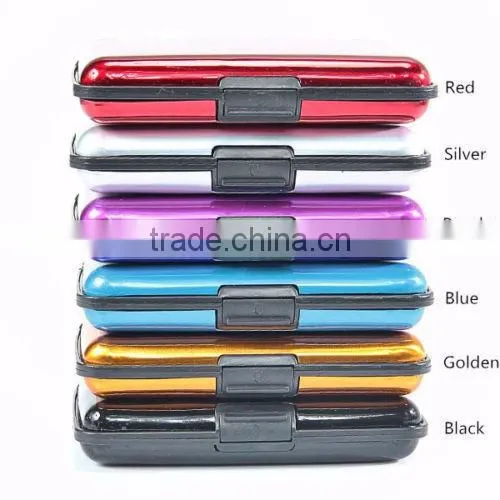 Aluminum Wallet RFID Blocking Credit Card Case Aluma Wallet