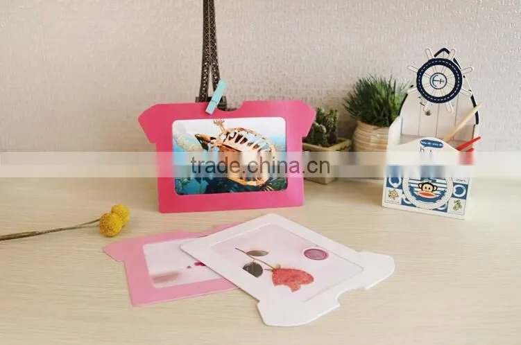 5Inches DIY Unique Valentine's Lover Hanging Paper Photo Frame Set Party Decoration Best Birthday Gift For Girlfriend