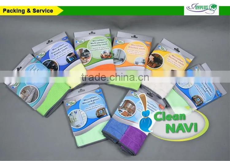 80% polyester 20% Polyamid Material Microfiber Cleaning Cloth