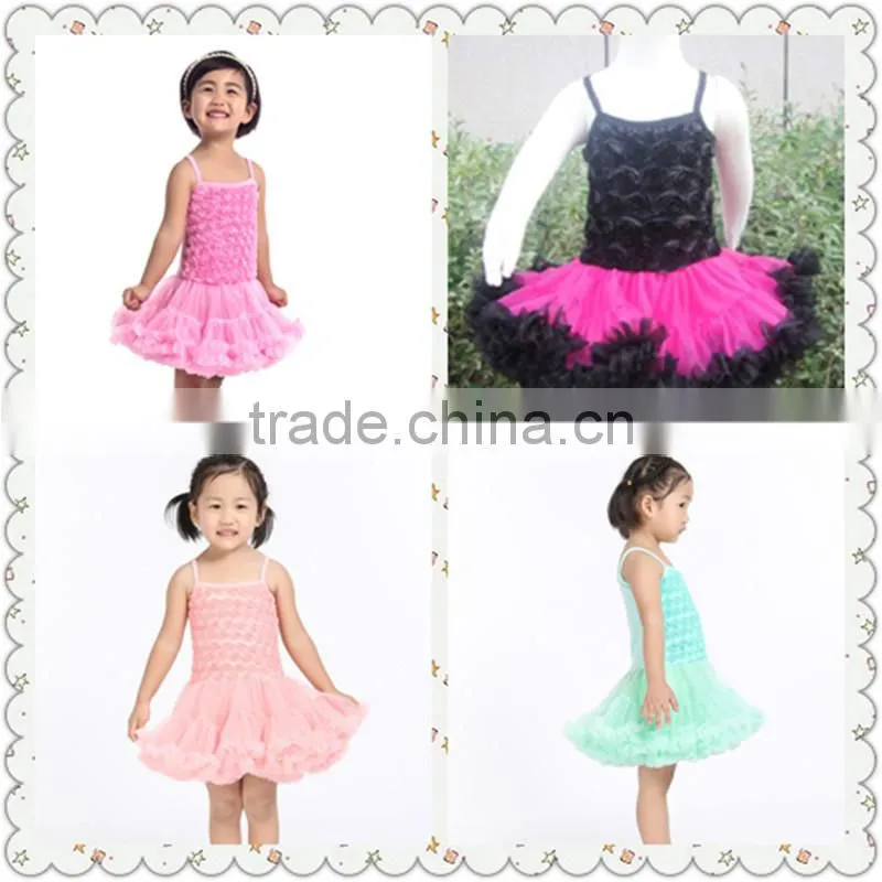 Elegant Children Kids Baby Girls Dress Sequins Tulle Tutu Toddler Tutu Dress set