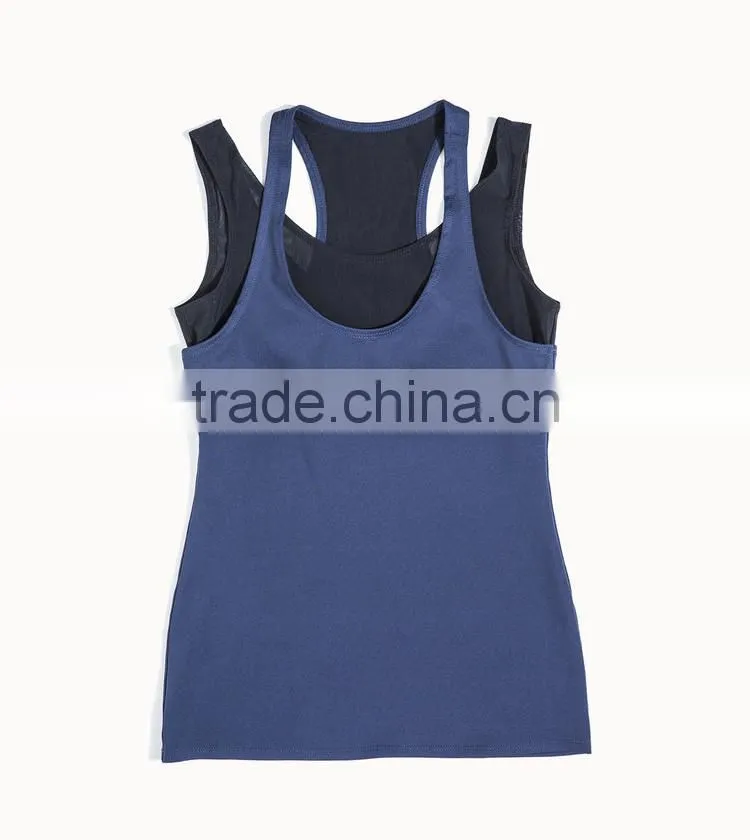 Hot Sale Yoga Wear Sleeveless Tank Top Fitness & Body Building Women Sport Crop Tops