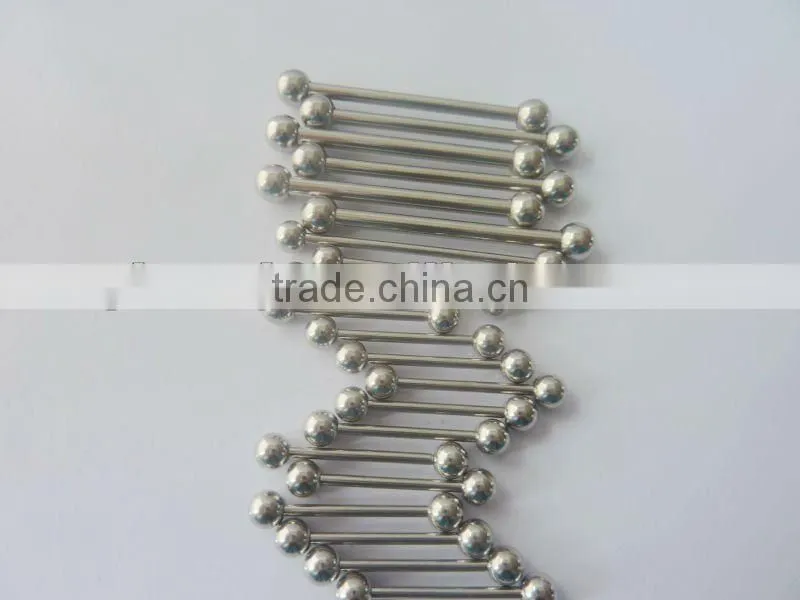 Unique Straight Barbell Tongue Ring Piercing Jewelry For Wholesale