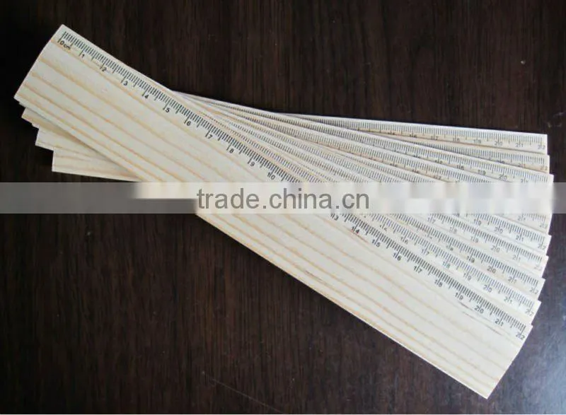 wooden ruler 22cm