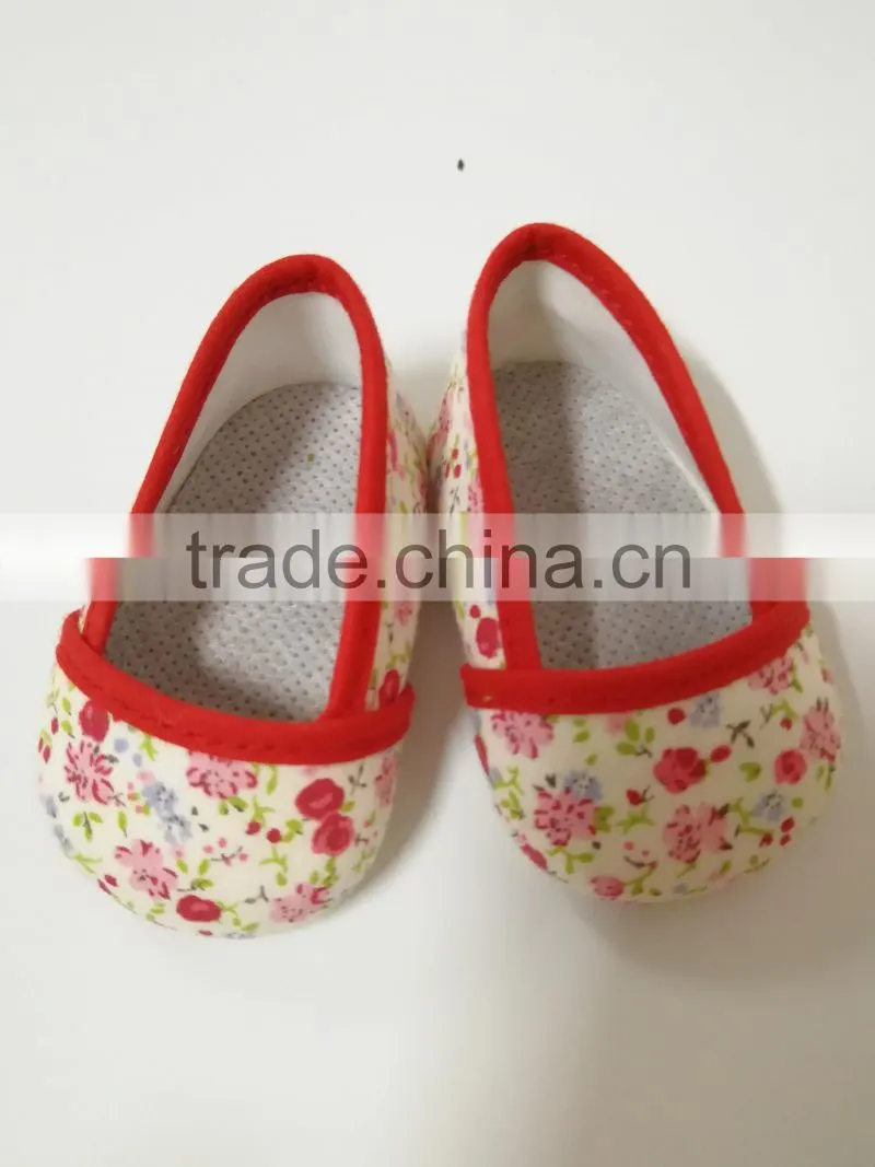 Doll shoes for 18 inch dolls 1/6 with holesale price