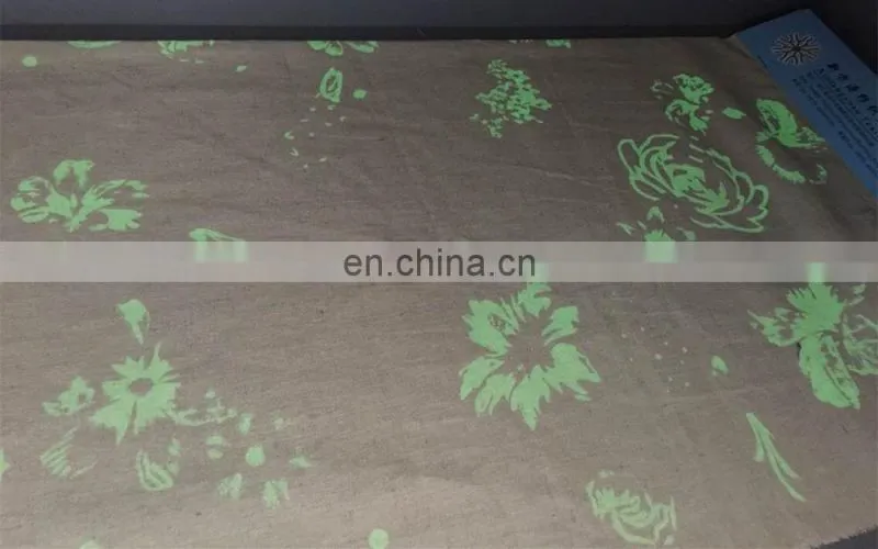 luminous fabric Linen cotton Blended fabric 55%linen 45%cotton