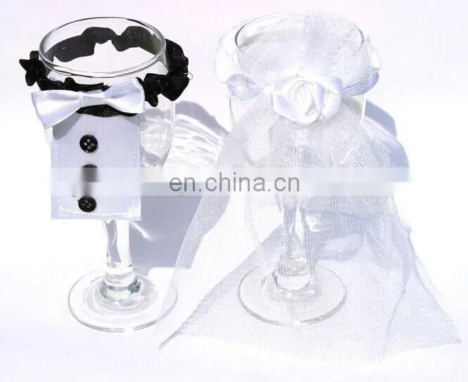 2016 new fashion wedding cup sets wedding decorations