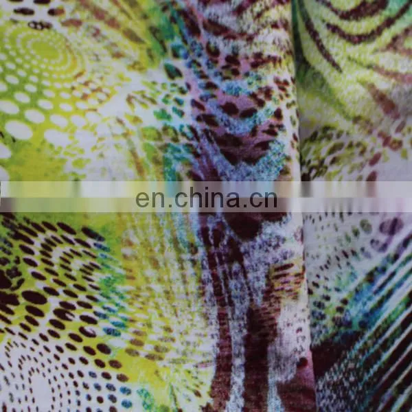 reactive dyed rayon fabric for ladies dress