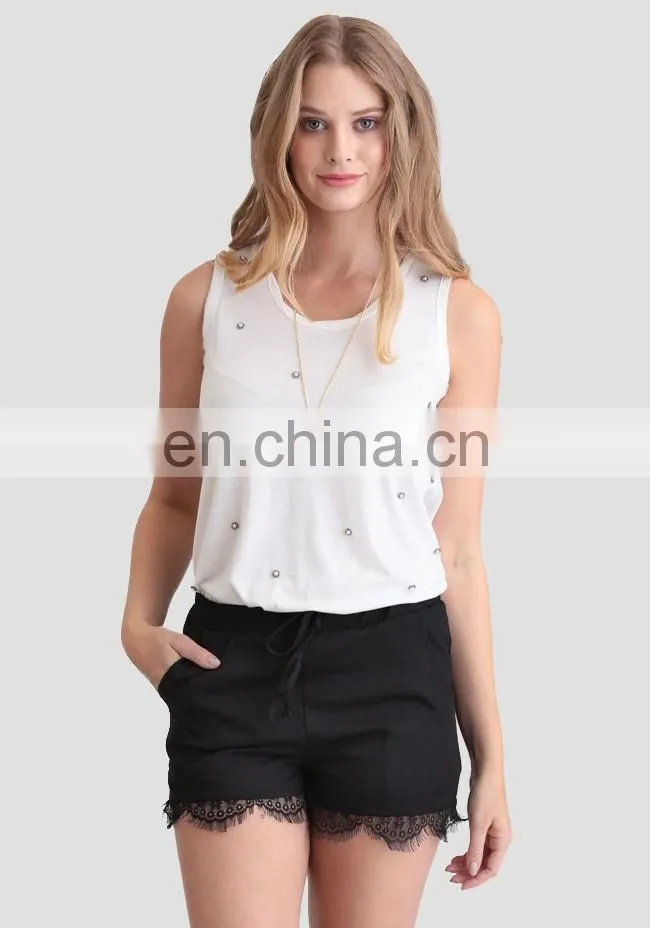 Playing Games Polka Dot Shorts summer nylon shorts for women