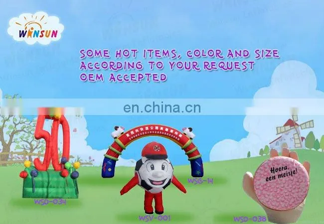 2013 hot-selling inflatable advertising balloon