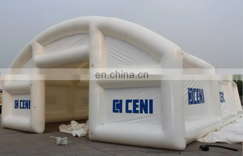 Large outdoor inflatable garage tent