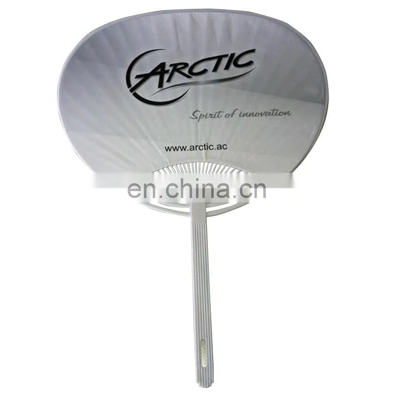 brands custom making plastic hand fan for advertisement gift