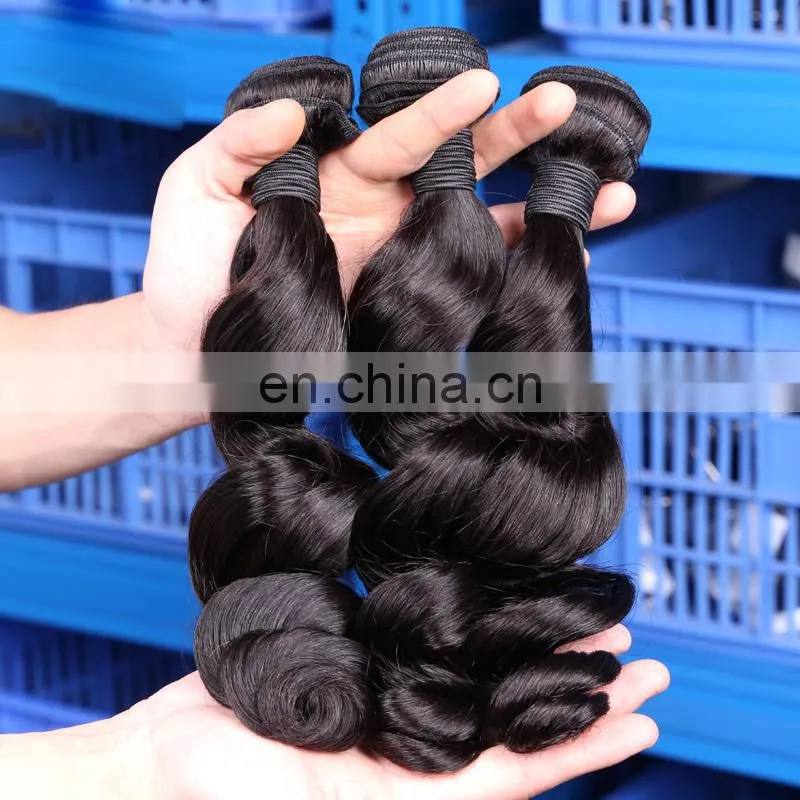 Hair weave extensions grade 7a virgin brazilian hair