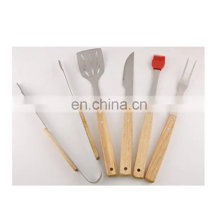 Functional nice metal bbq grill tool set bbq utensil barbecue kit