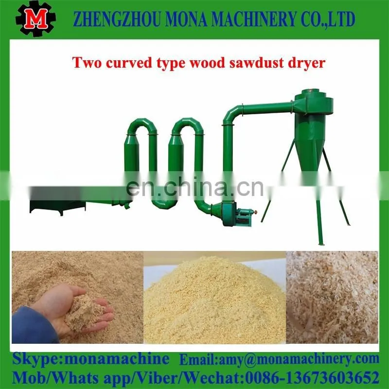 Low cost and high profit sawdust wood powder dryer for sale