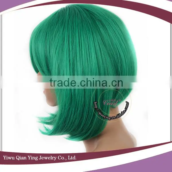 short green synthetic fiber Macross F-Ranka wig cosplay Wig