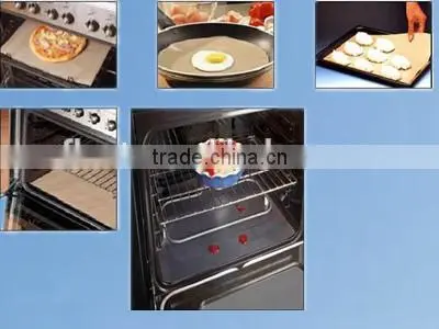Reusable non-stick black PTFE Coated Oven Baking Sheet