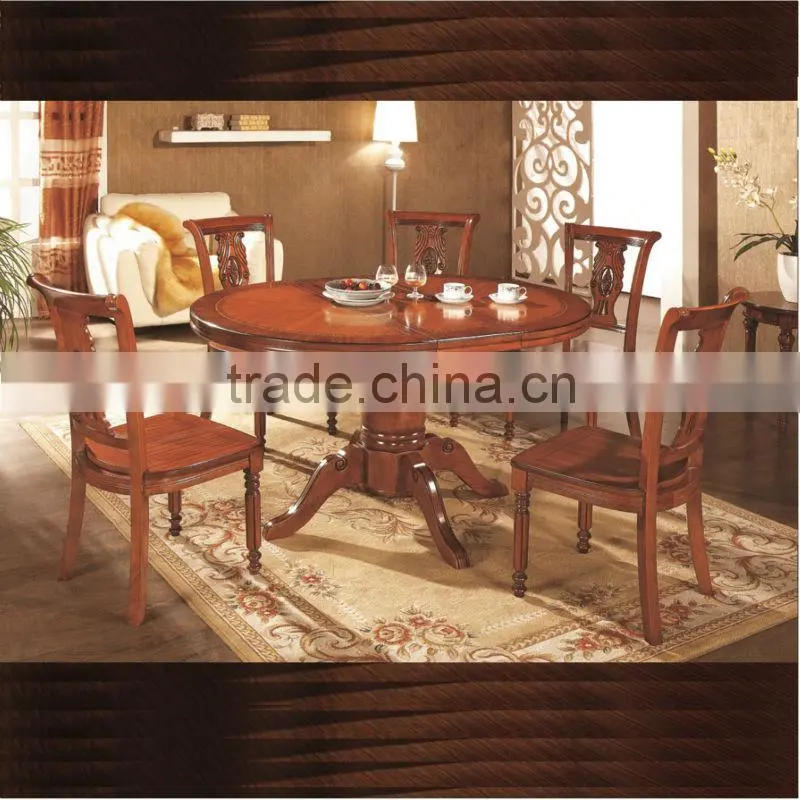 Wooden dining table set
