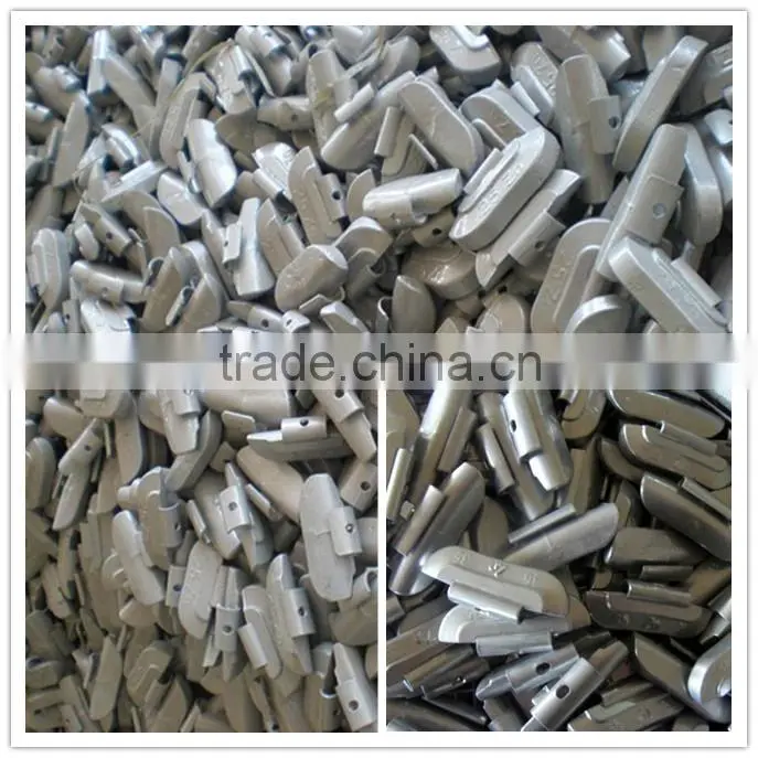 50g Zn zinc clip on wheel weight for steel rims