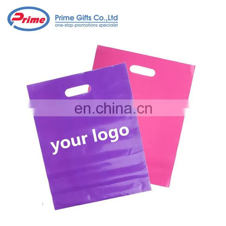 Factory Supply Waterproof Plastic Garment Bag Shopping Bag