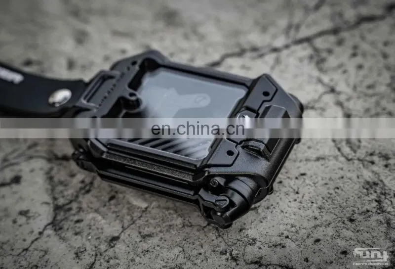 Furyengraver aluminum alloy Key cover for Jeep wrangler JL 2018+ 4x4 Car Accessories