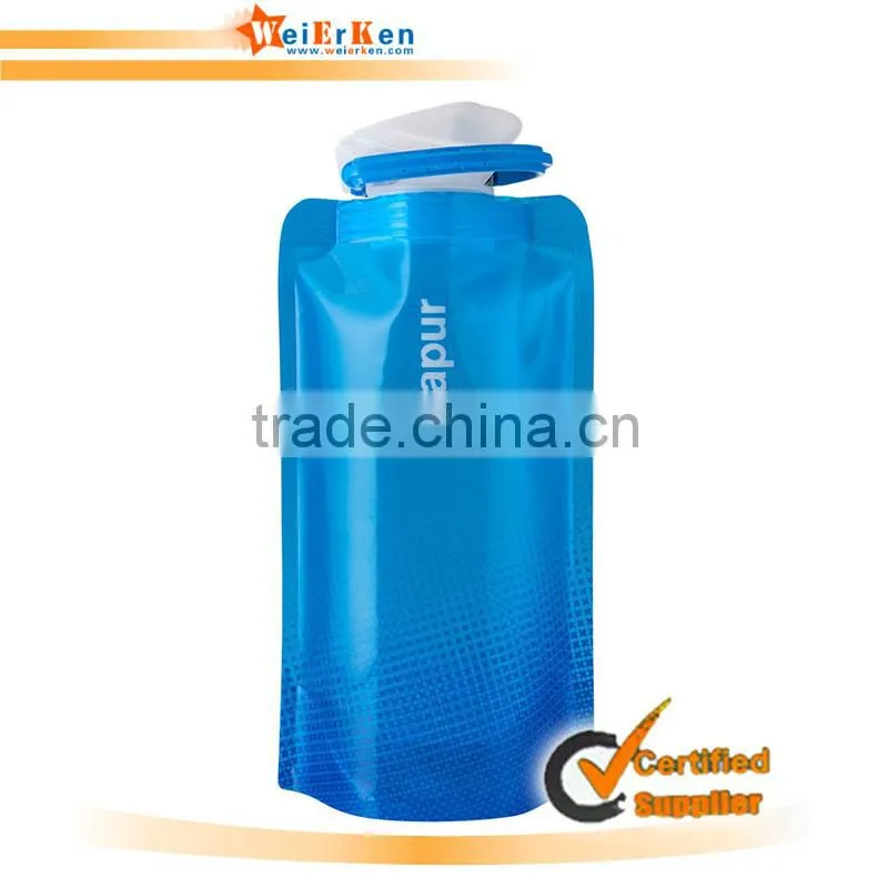 safe reusable foldable water bottles