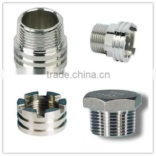 brass threaded inserts blind Fittings for plastic