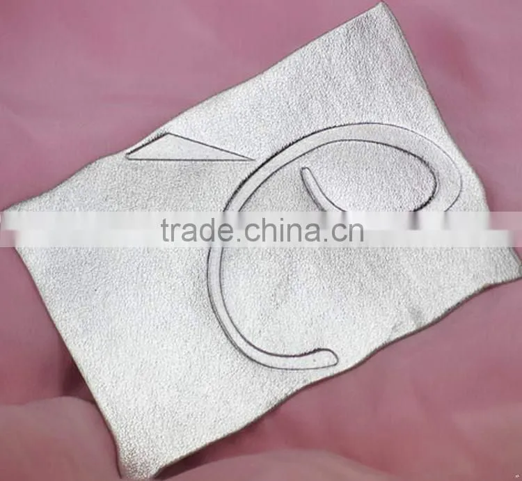 Cheap price custom special discount leather patches series for jeans