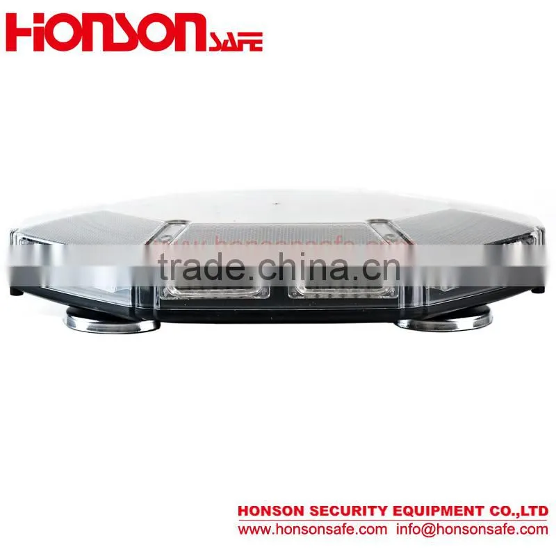 HSM628 Hotsales magnetic linear emergency lightbar LED warning minibar